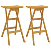 Foldbart barsett 3 deler heltre teak