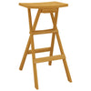 Foldbart barsett 3 deler heltre teak