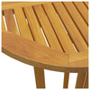 Foldbart barsett 3 deler heltre teak