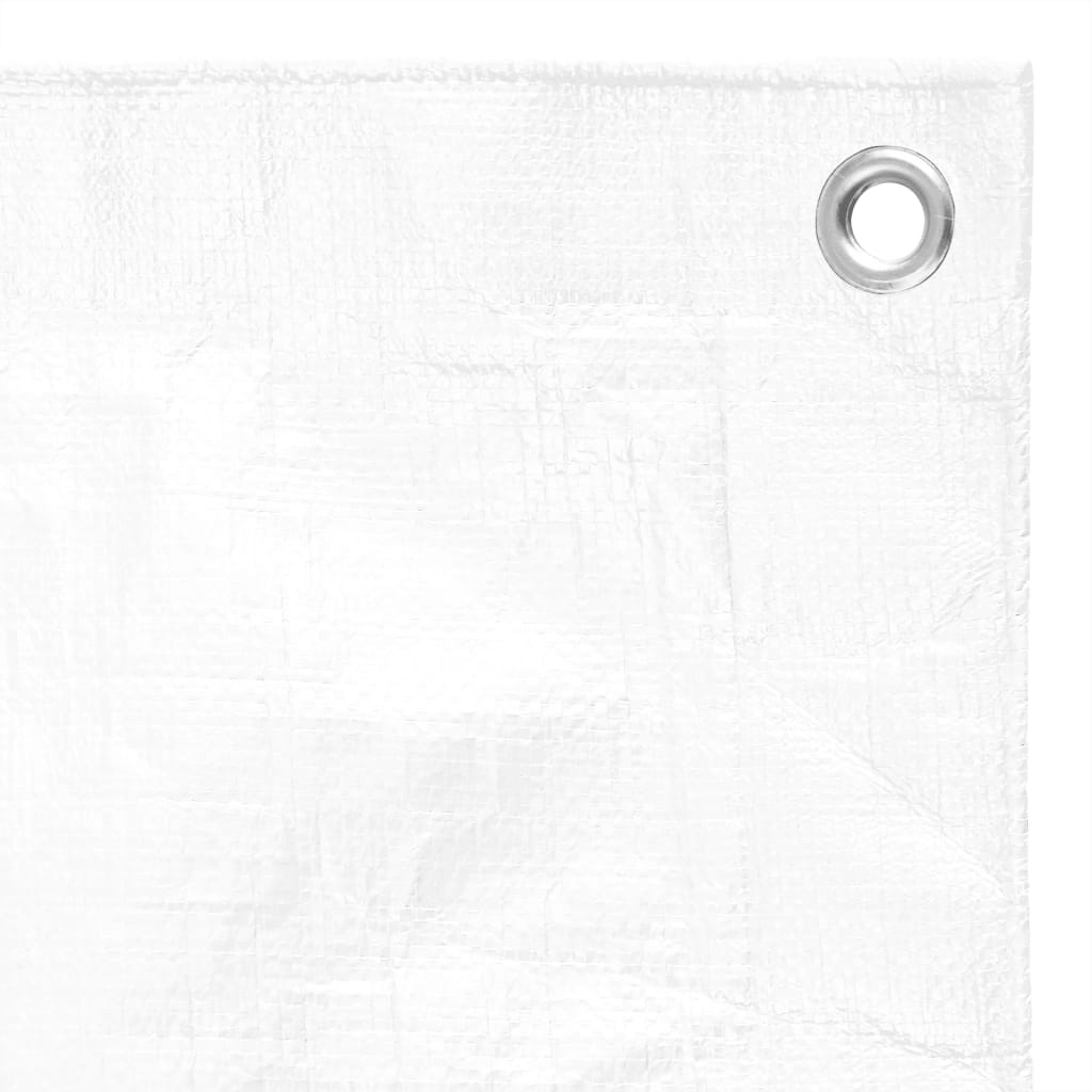 Presenning 180 g/m² 3x3 m hvit HDPE