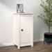 Skjenk hvit 39x35x80 cm heltre furu