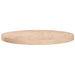 Rund bordplate Ø60x4 cm ubehandlet heltre eik