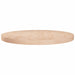 Rund bordplate Ø80x4 cm ubehandlet heltre eik