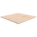 Firkantet bordplate 90x90x1,5 cm ubehandlet heltre eik vidaXL
