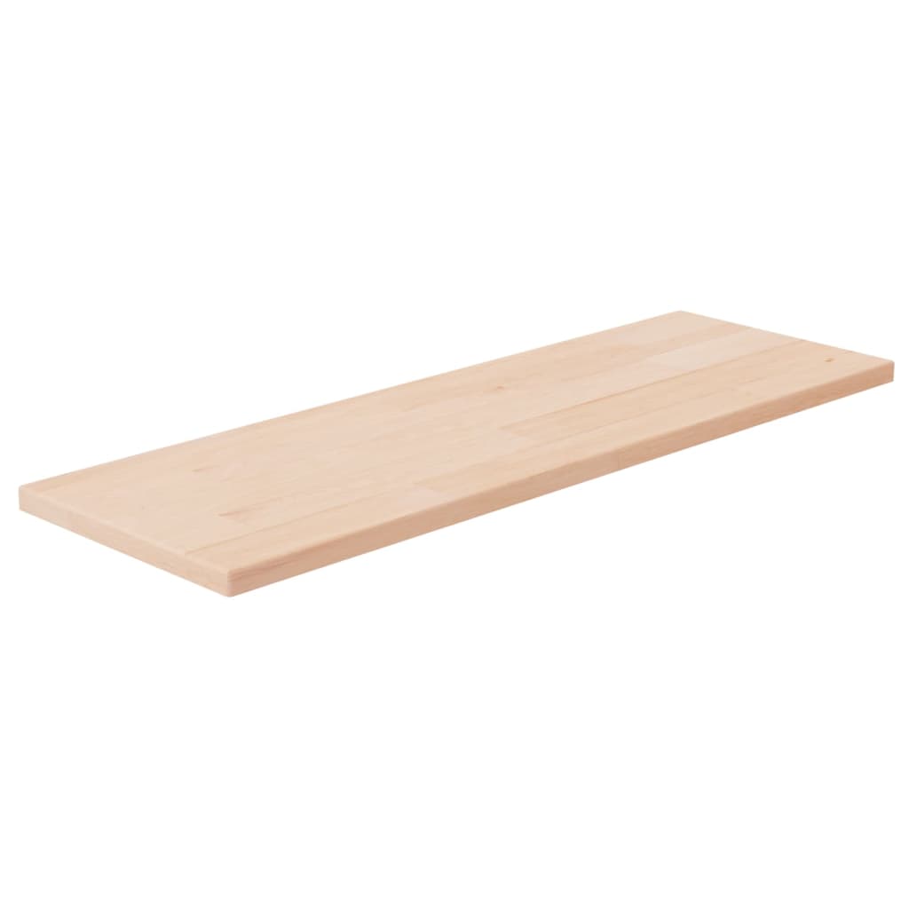 Hylleplate 60x20x1,5 cm ubehandlet heltre eik