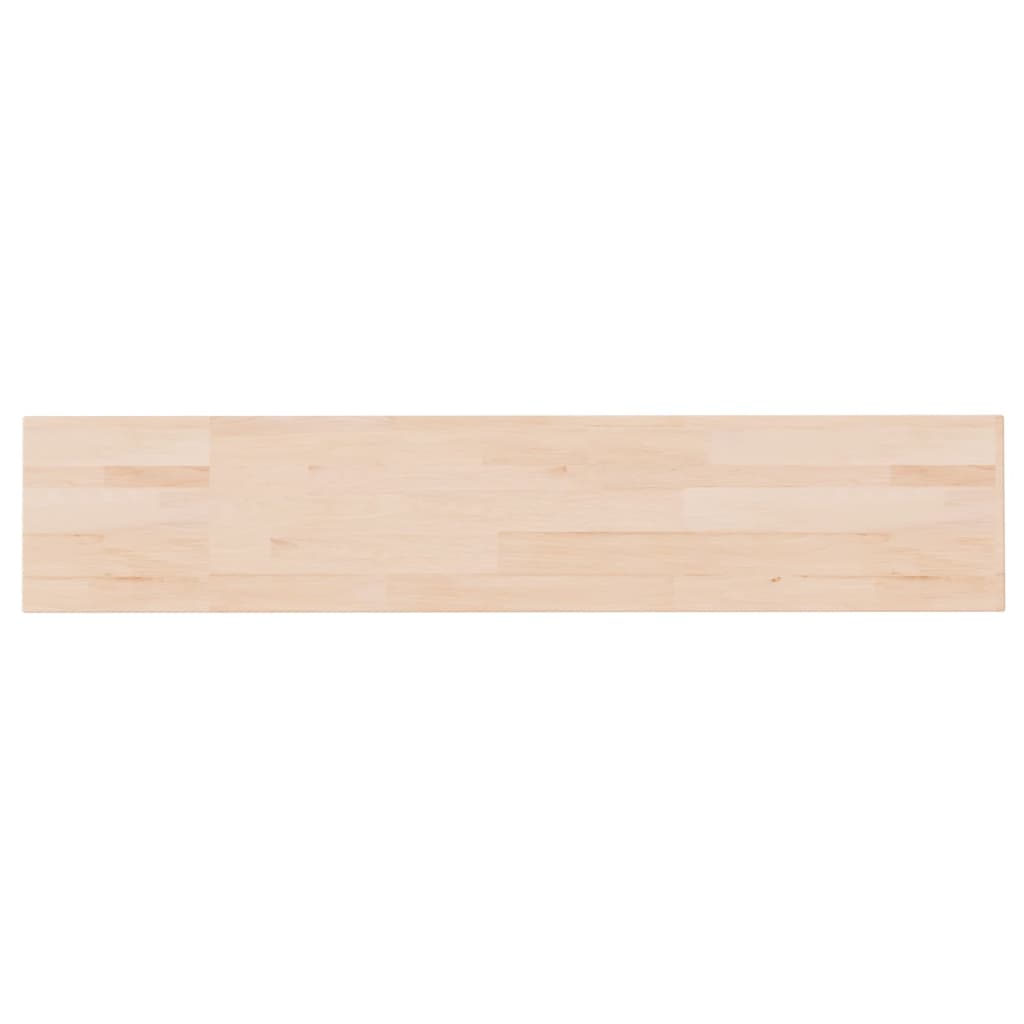 Hylleplate 100x20x1,5 cm ubehandlet heltre eik