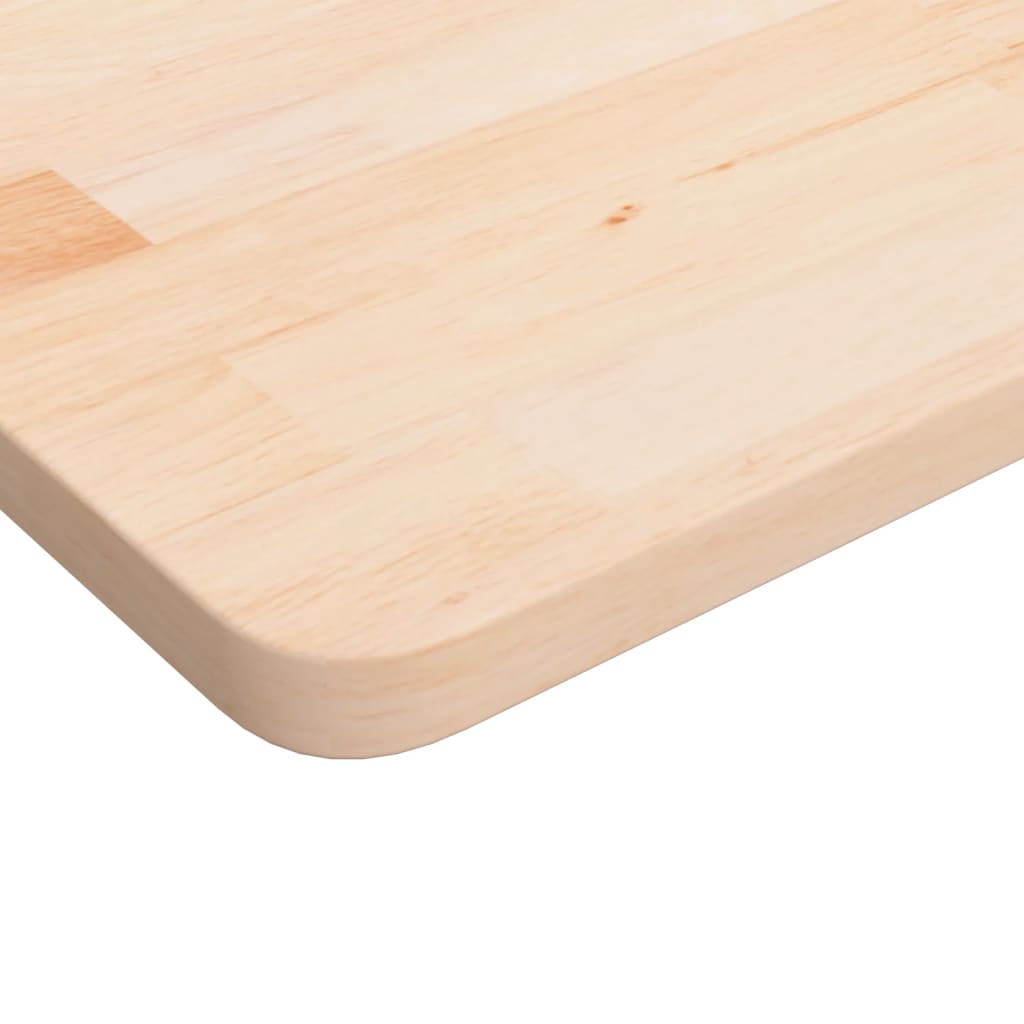 Firkantet bordplate 40x40x2,5 cm ubehandlet heltre eik
