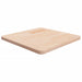 Firkantet bordplate 50x50x2,5 cm ubehandlet heltre eik