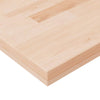 Hylleplate 60x20x4 cm ubehandlet heltre eik