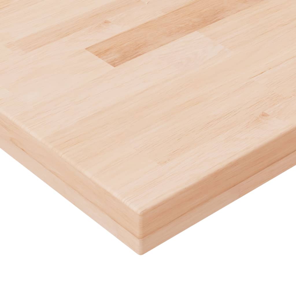 Hylleplate 80x20x4 cm ubehandlet heltre eik