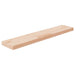 Hylleplate 100x20x4 cm ubehandlet heltre eik