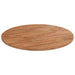 Rund bordplate lysebrun Ø40x1,5 cm behandlet heltre eik