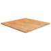 Firkantet bordplate lysebrun 70x70x1,5 cm behandlet heltre eik vidaXL
