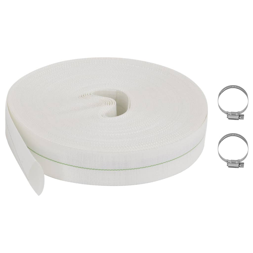 Flatslange 25 m 1" PE vidaXL