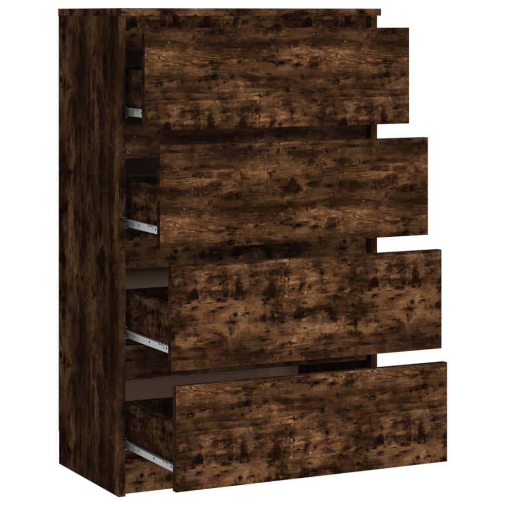 Skjenk røkt eik 60x35x98,5 cm konstruert tre