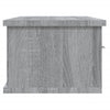 Veggskap grå sonoma eik 88x26x18,5 cm konstruert tre