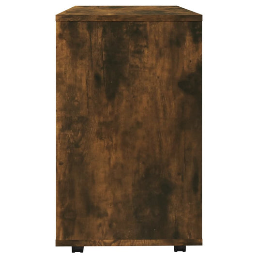 Sidebord røkt eik 70x35x55 cm konstruert tre