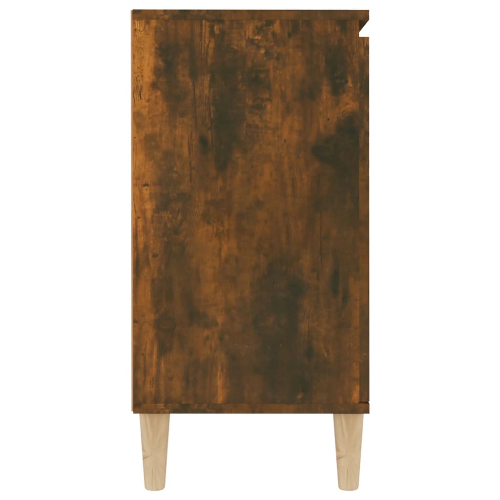 Skjenk røkt eik 101x35x70 cm konstruert tre