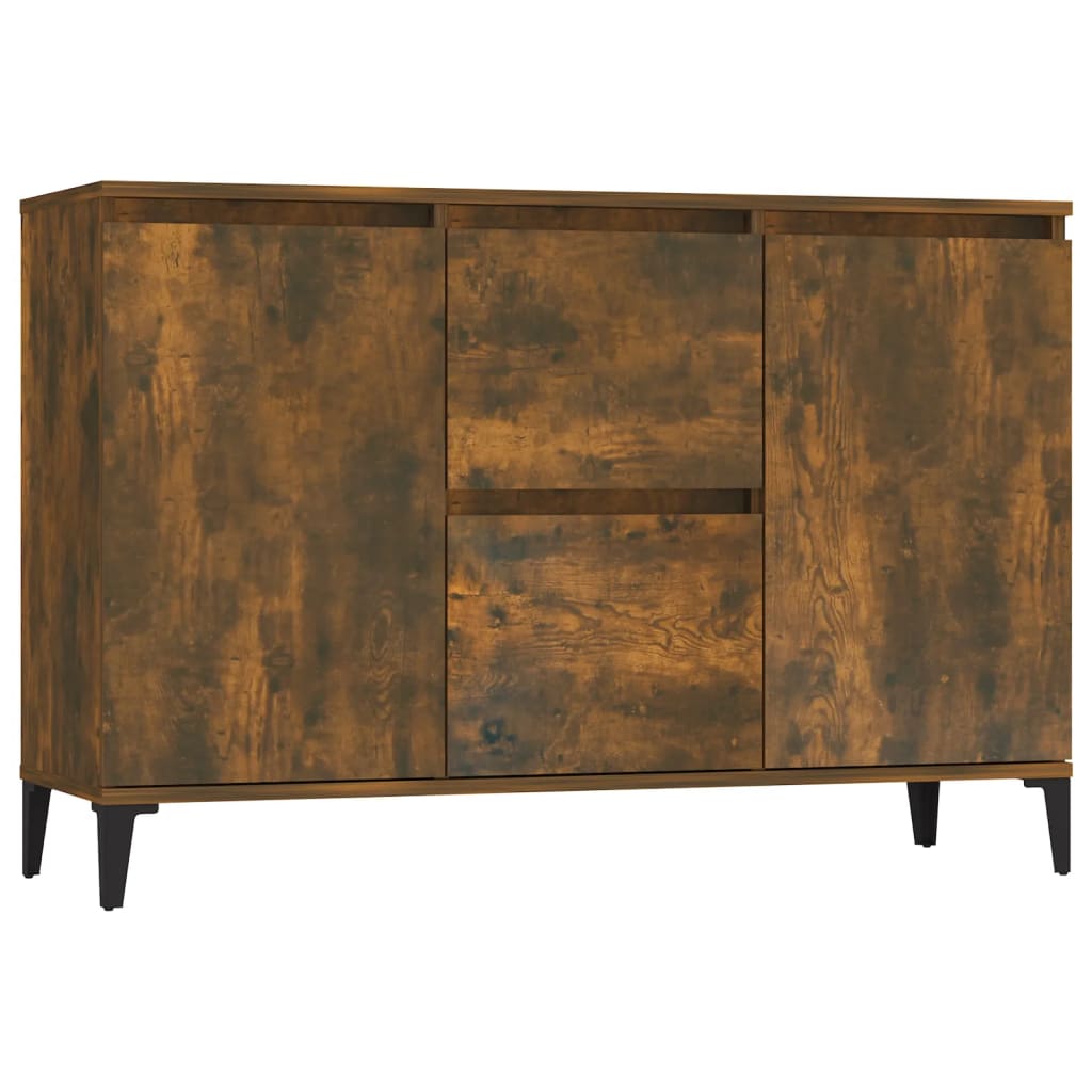 Skjenk røkt eik 102x35x70 cm konstruert tre