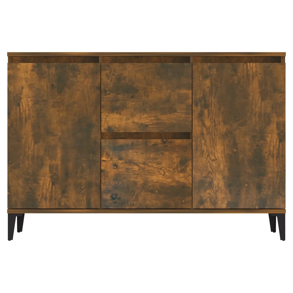 Skjenk røkt eik 102x35x70 cm konstruert tre