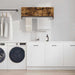 Garderobe røkt eik 100x32,5x35 cm konstruert tre