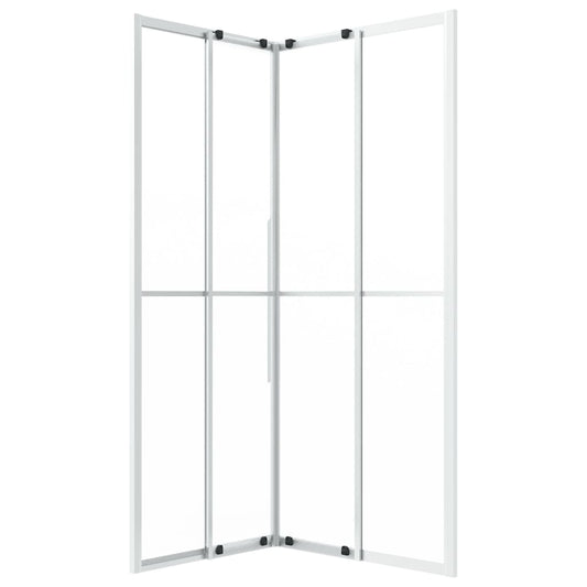 Dusjkabinett frostet ESG 90x70x180 cm