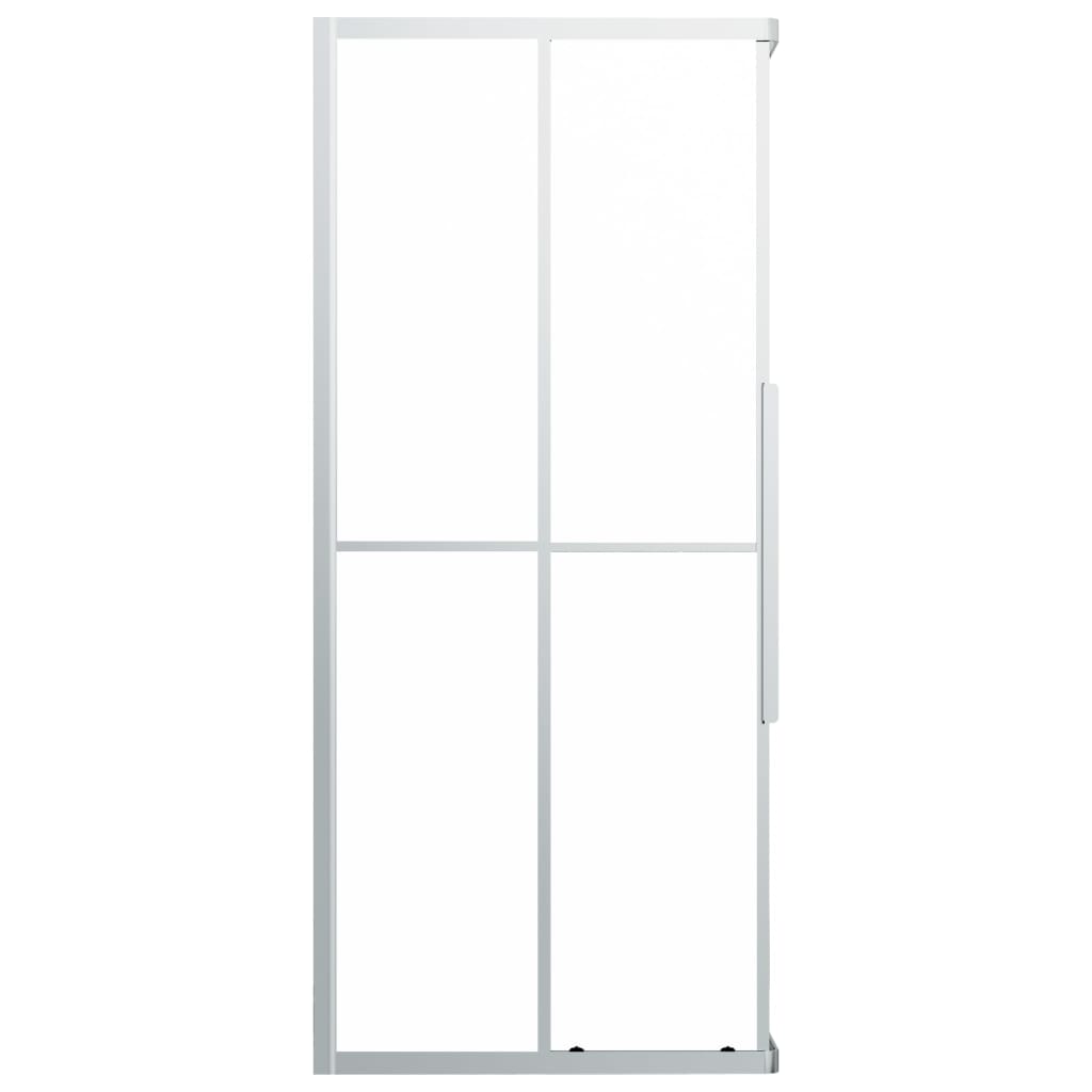 Dusjkabinett frostet ESG 90x70x180 cm
