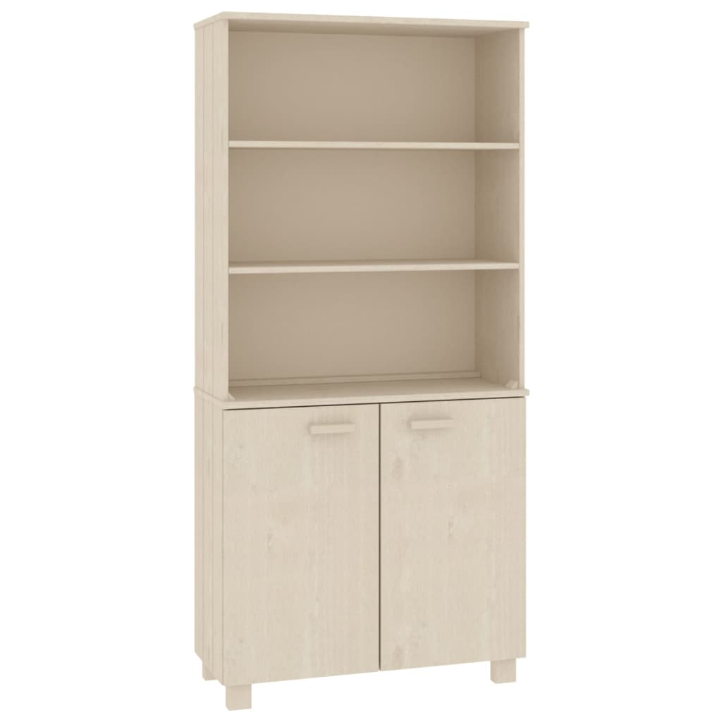 Highboard HAMAR heltre furu honningbrun