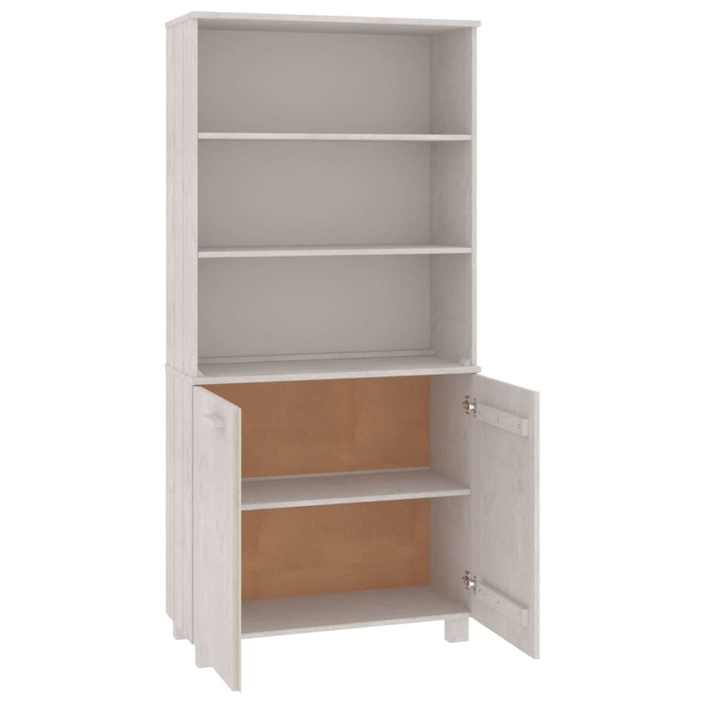 Highboard HAMAR heltre furu hvit