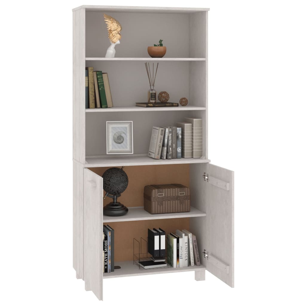 Highboard HAMAR heltre furu hvit