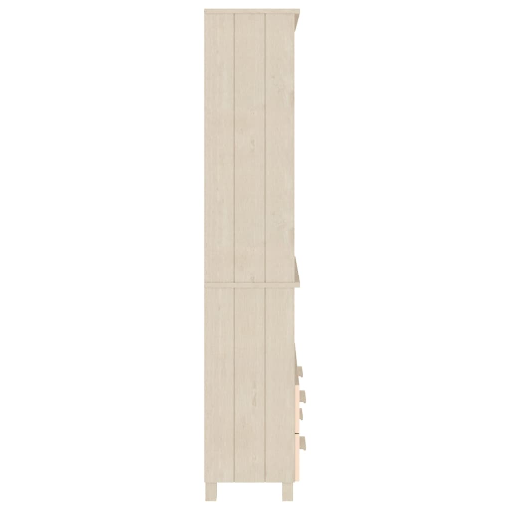 Highboard HAMAR heltre furu honningbrun