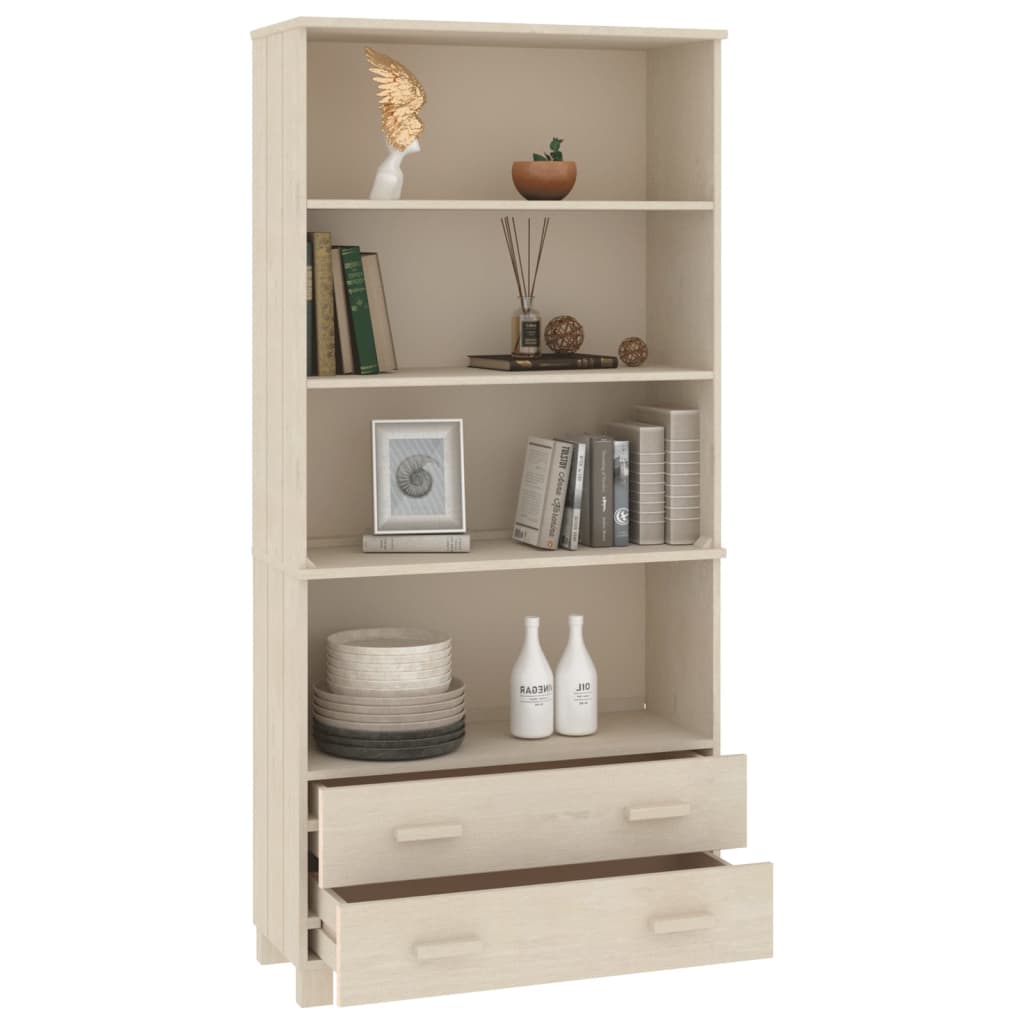 Highboard HAMAR heltre furu honningbrun