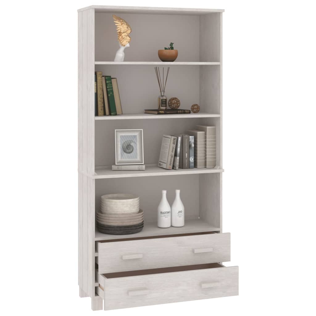 Highboard HAMAR heltre furu hvit