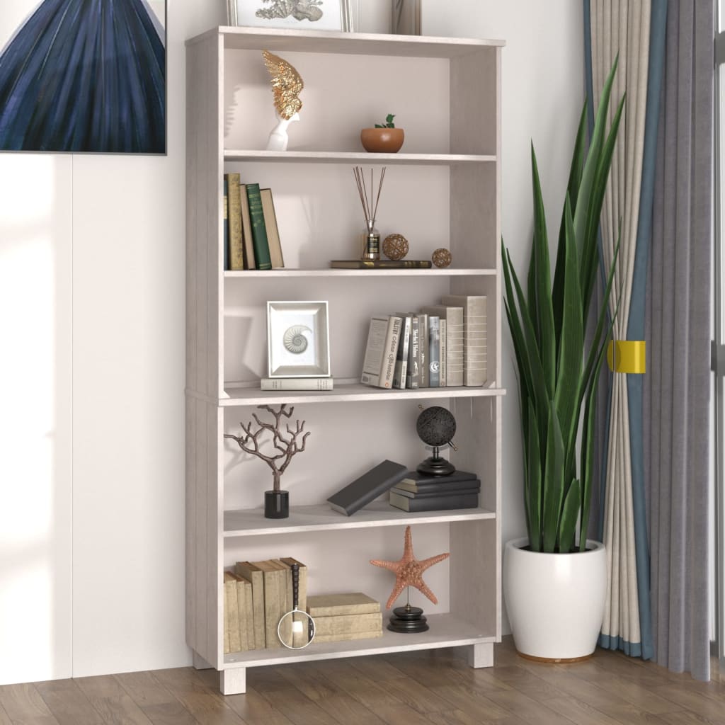 Highboard HAMAR heltre furu hvit
