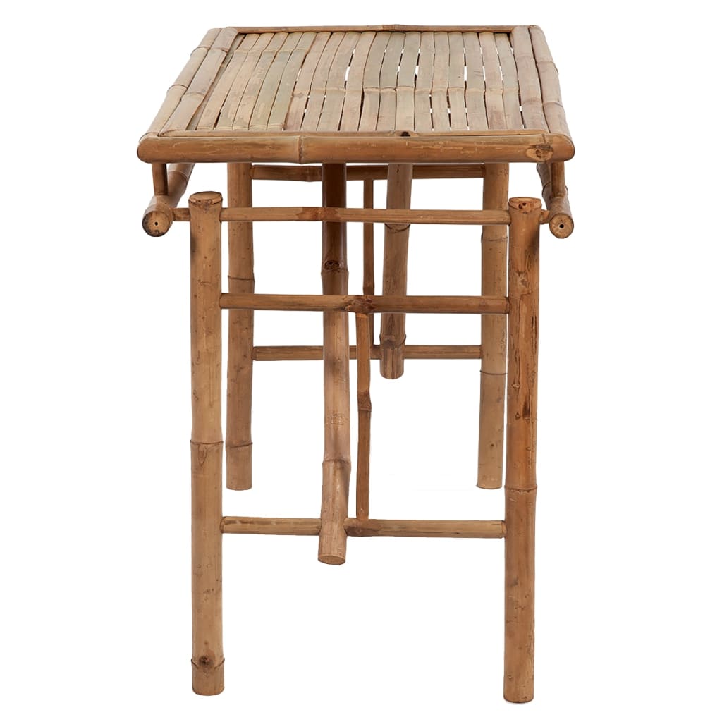 Sammenleggbart hagebord 115x50x75 cm bambus vidaXL