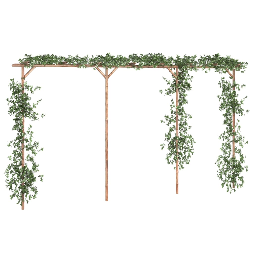 Pergola bambus 385x40x205 cm