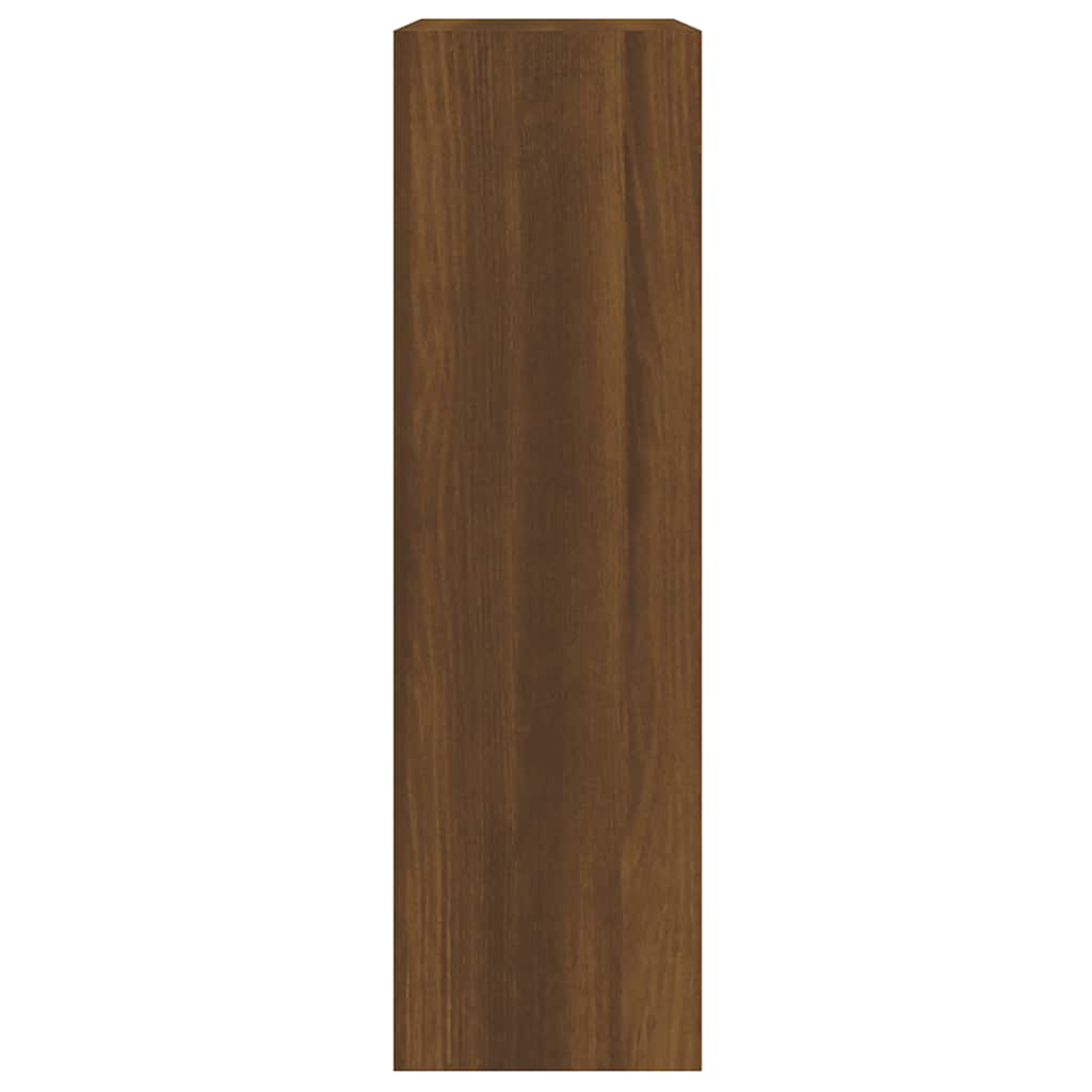 Skoskap brun eik 63x24x81 cm konstruert tre vidaXL