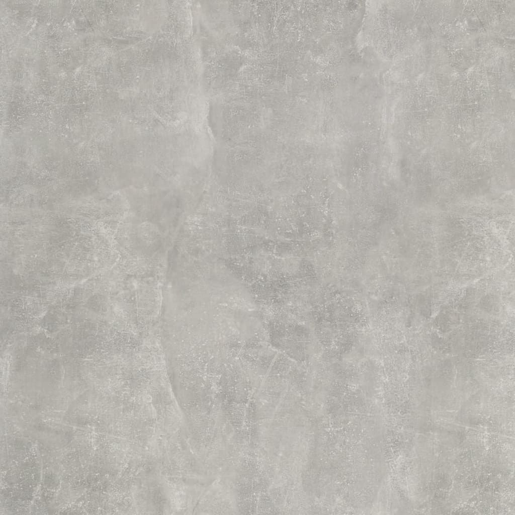 Skjenk med 4 skuffer 60x30,5x71 cm betonggrå vidaXL