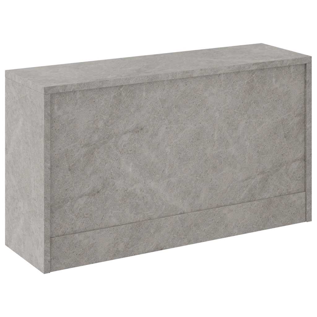 Skobenk betonggrå 80x24x45 cm konstruert tre