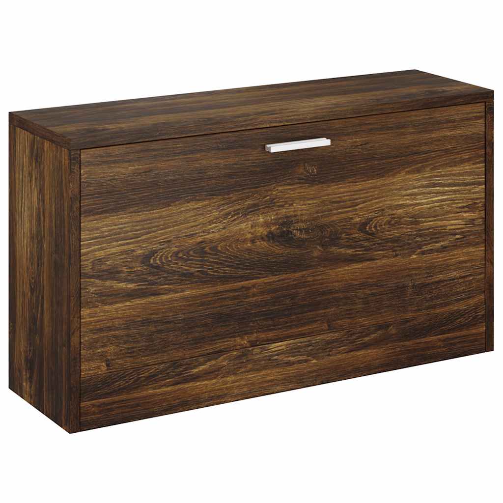 Skobenk røkt eik 80x24x45 cm konstruert tre