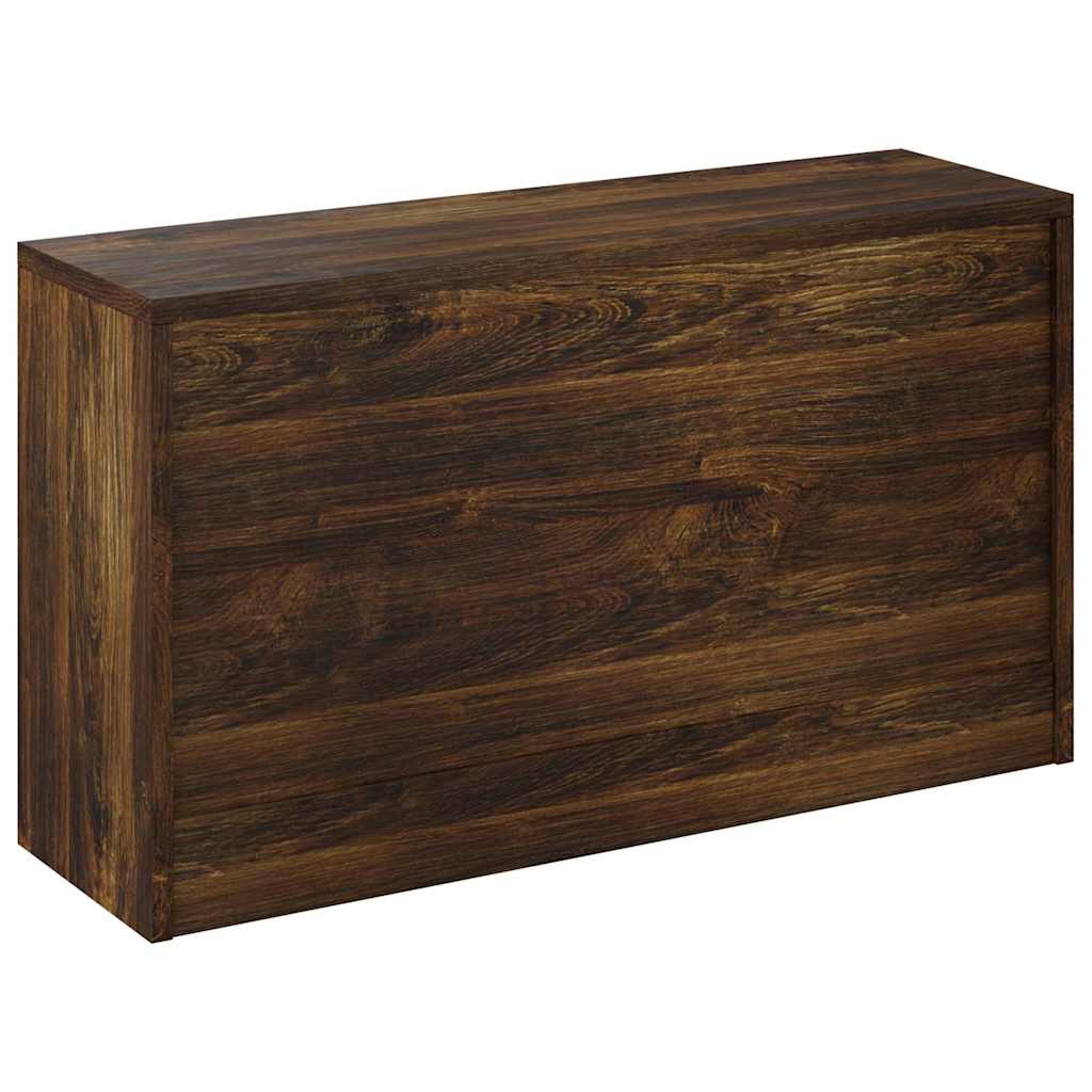 Skobenk røkt eik 80x24x45 cm konstruert tre