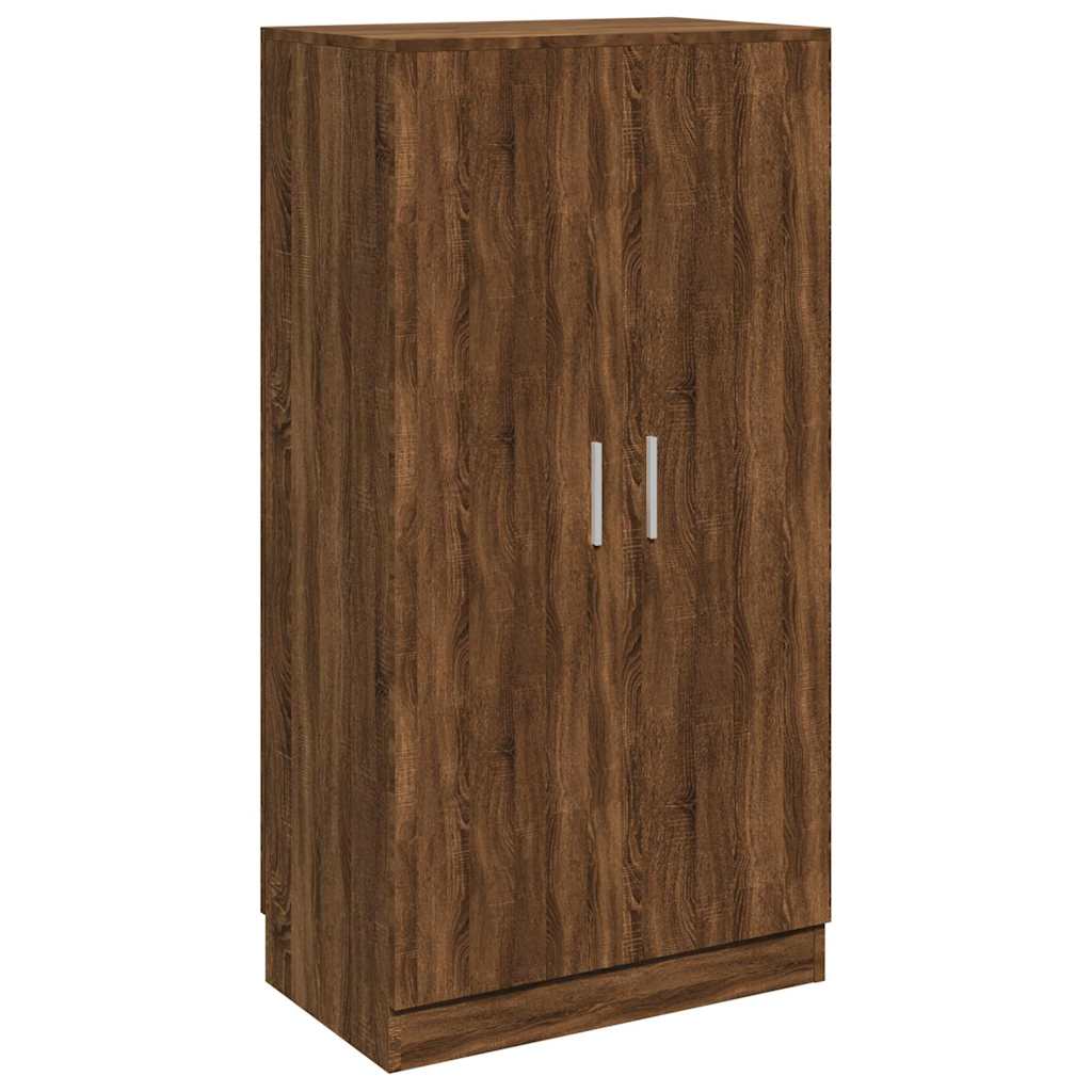 Skoskap brun eik 55x35x108 cm konstruert tre vidaXL