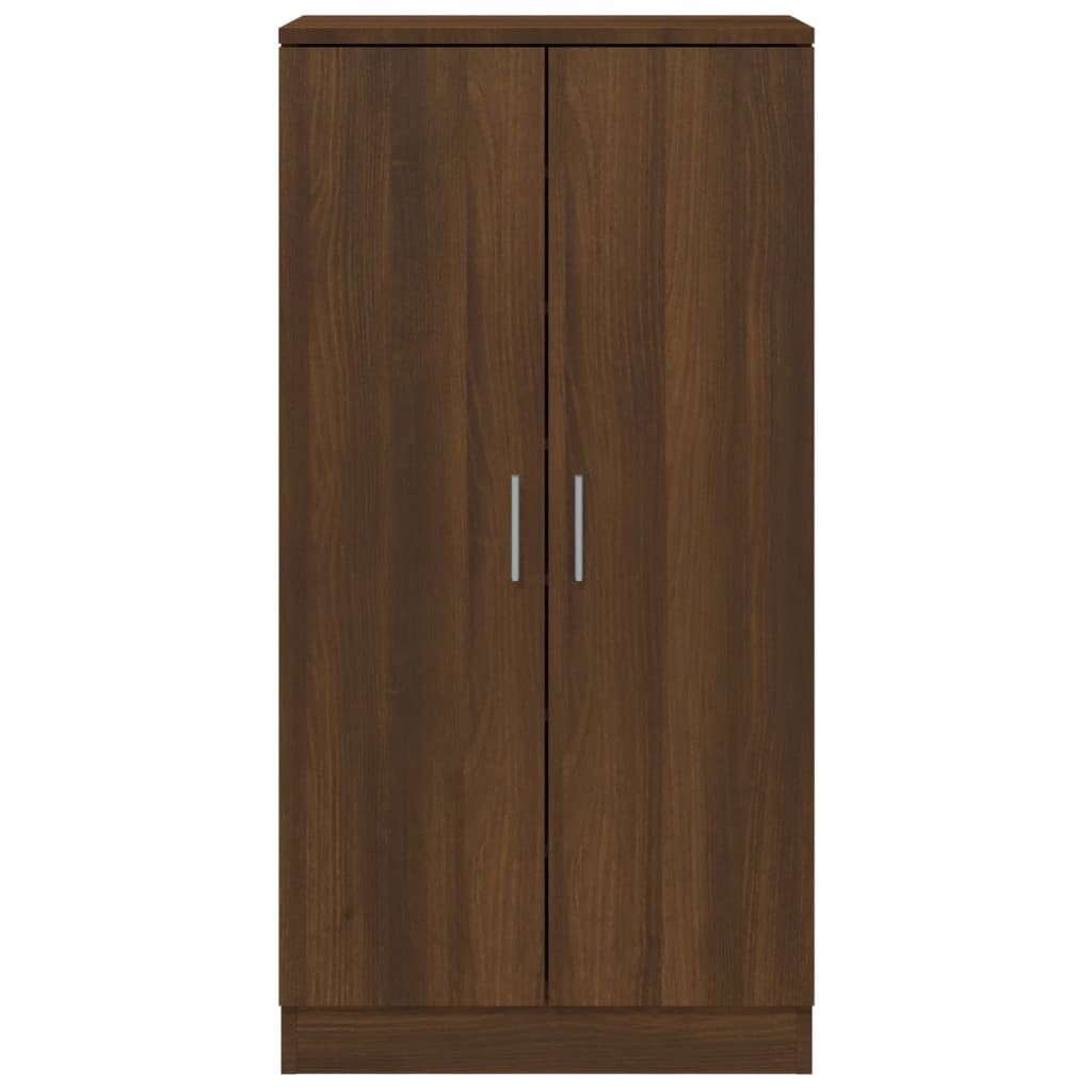 Skoskap brun eik 55x35x108 cm konstruert tre vidaXL