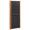 Romdeler 5 paneler svart 350x180 cm