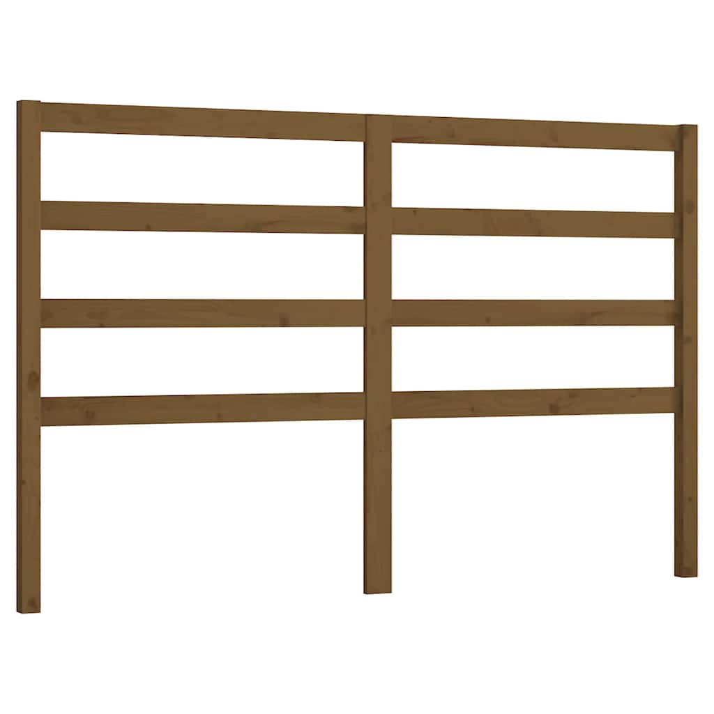 Sengegavl honningbrun 156x4x100 cm heltre furu