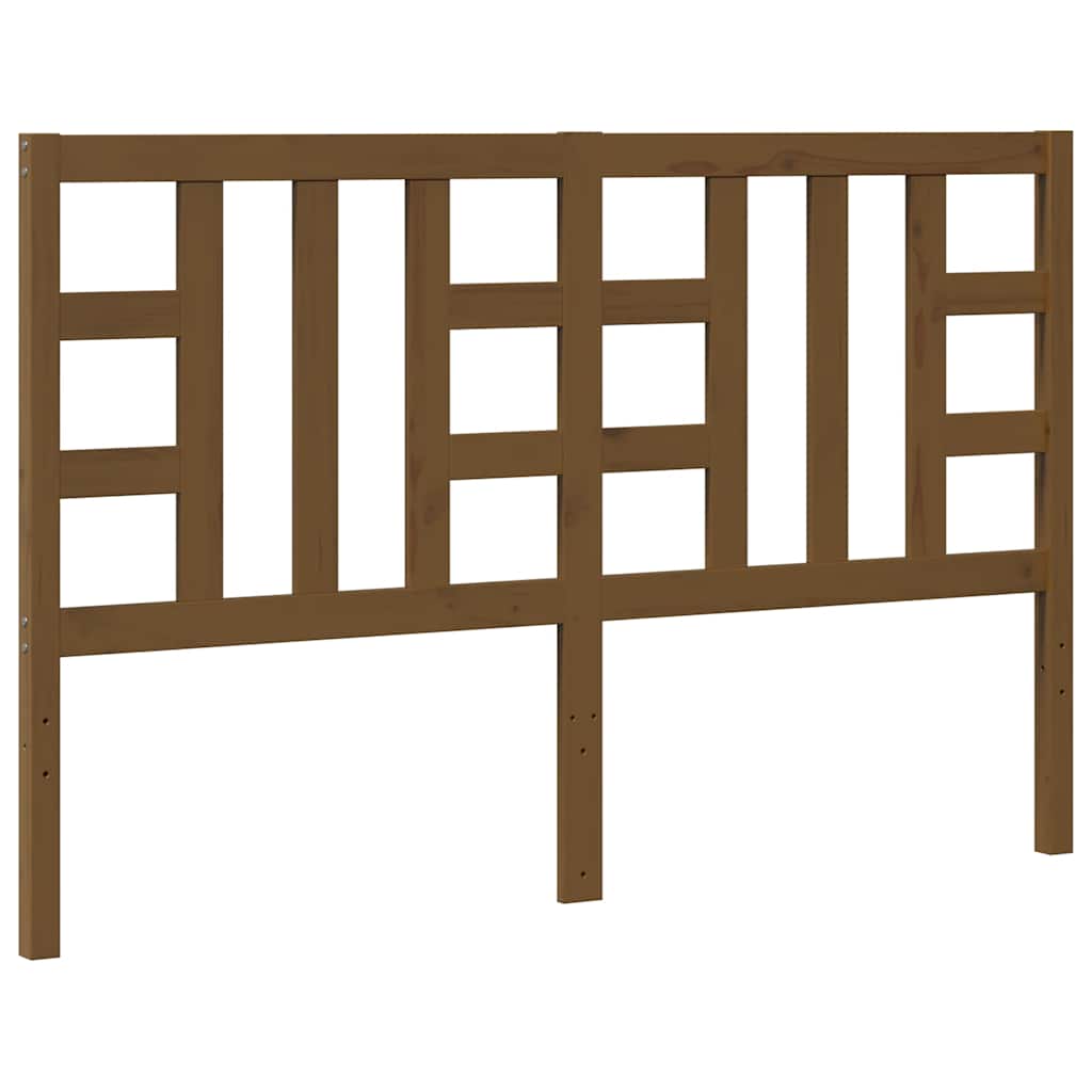 Sengegavl honningbrun 166x4x100 cm heltre furu