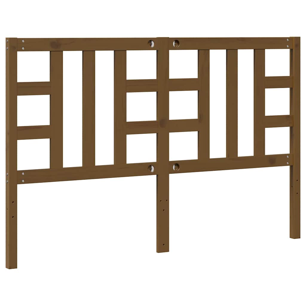 Sengegavl honningbrun 166x4x100 cm heltre furu
