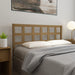 Sengegavl honningbrun 156x4x100 cm heltre furu