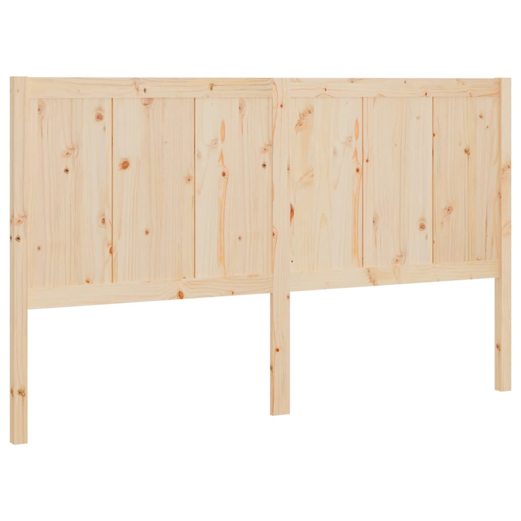 Sengegavl 125,5x4x100 cm heltre furu