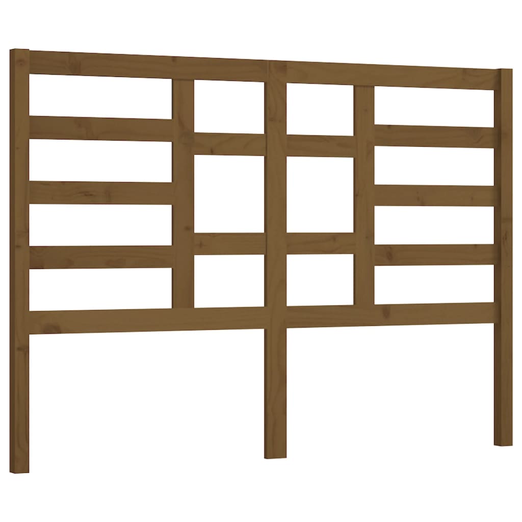 Sengegavl honningbrun 166x4x104 cm heltre furu